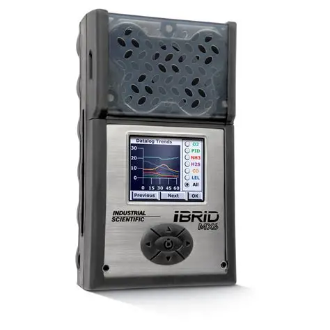 Industrial Scientific MX6 iBrid 6-Gas Monitor